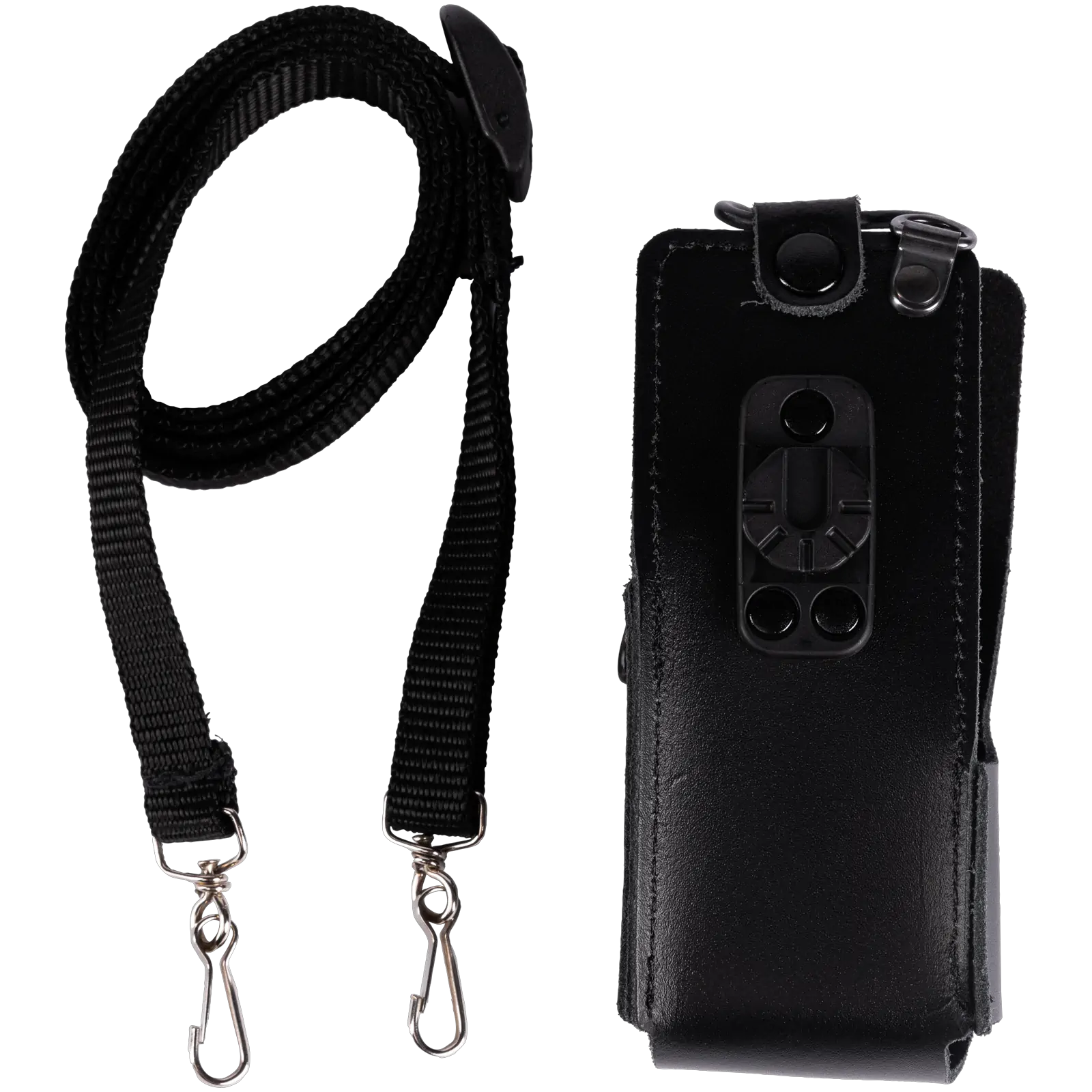 Motorola R2 lederen tas met riem - Afbeelding 2